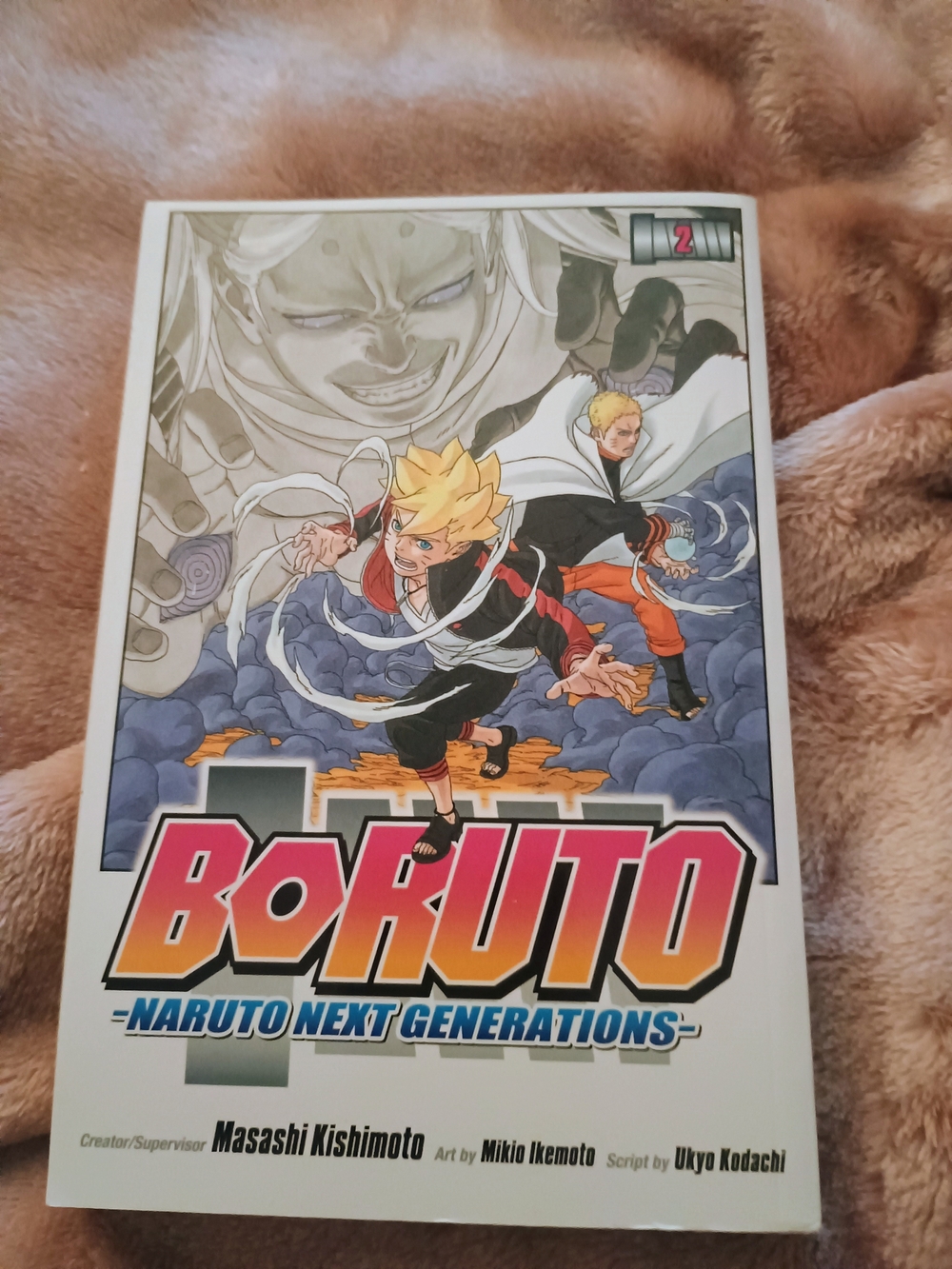 Boruto: Naruto Next Generations Volume 2 - White and Pink Cover Manga